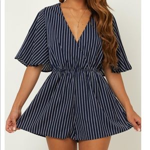 Stripped Romper